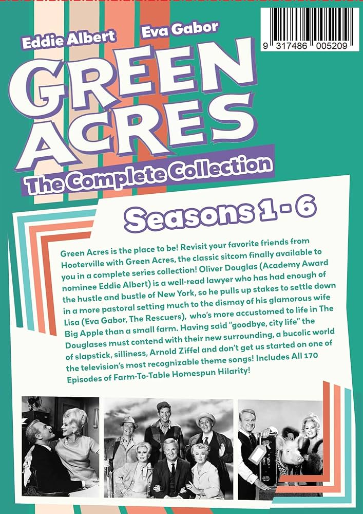 (未使用･未開封品)Green Acres: Complete Third Season [DVD] Green Acres - The Complete Third Season (DVD, 2013, 4-Disc